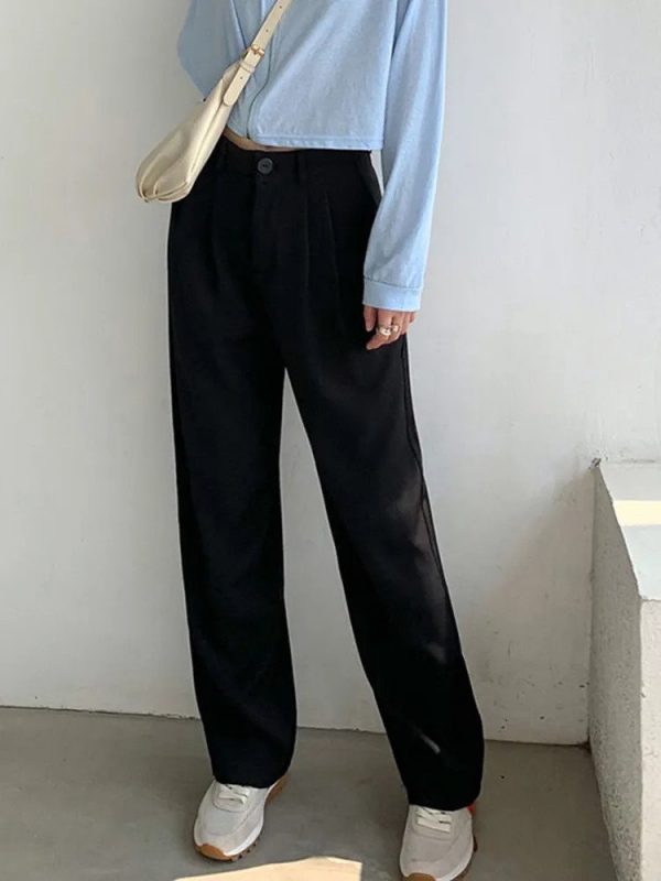 High Waist Suit Pants - Image 2