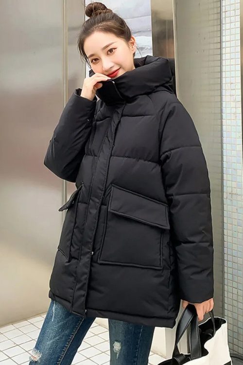 Mid-long Parka Jacket