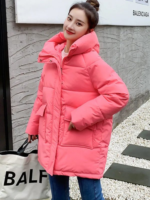 Mid-long Parka Jacket - Image 3